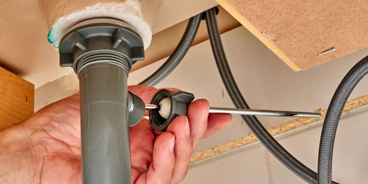 Plug the Sink Drain Plug the Sink Drain