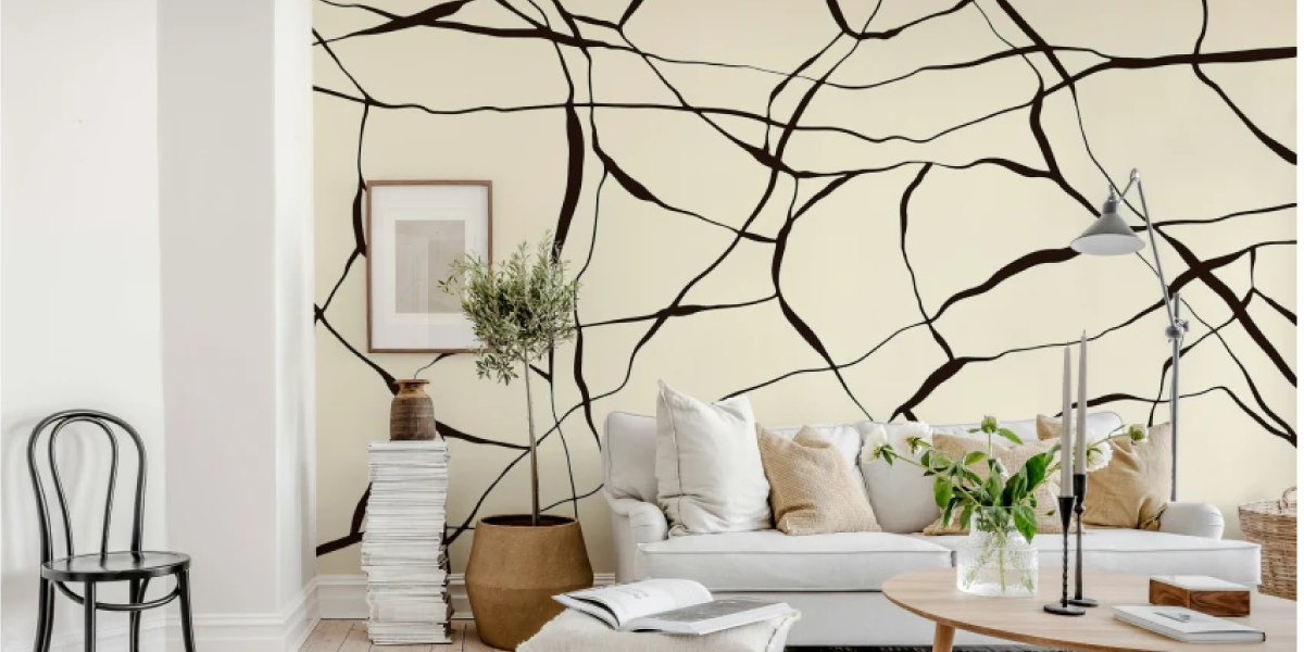 Wallpaper or Tiled Walls