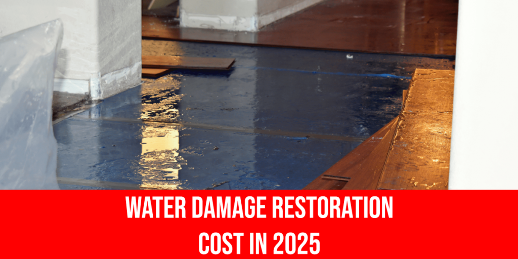 water damage restoration cost