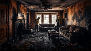 fire damage restoration