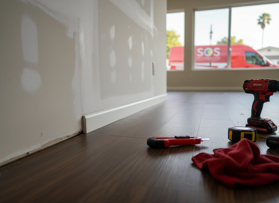 Water damage repair
