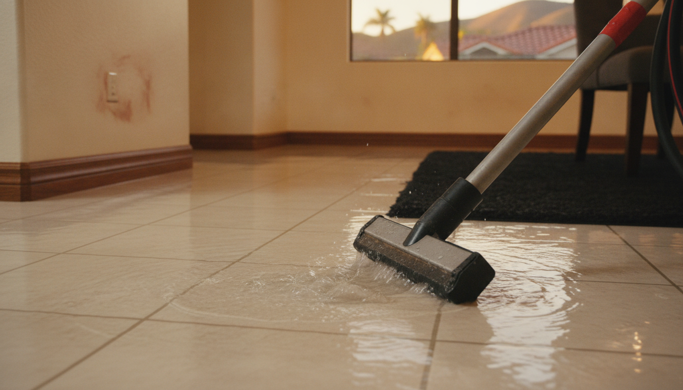 Flood Cleanup in Orange County