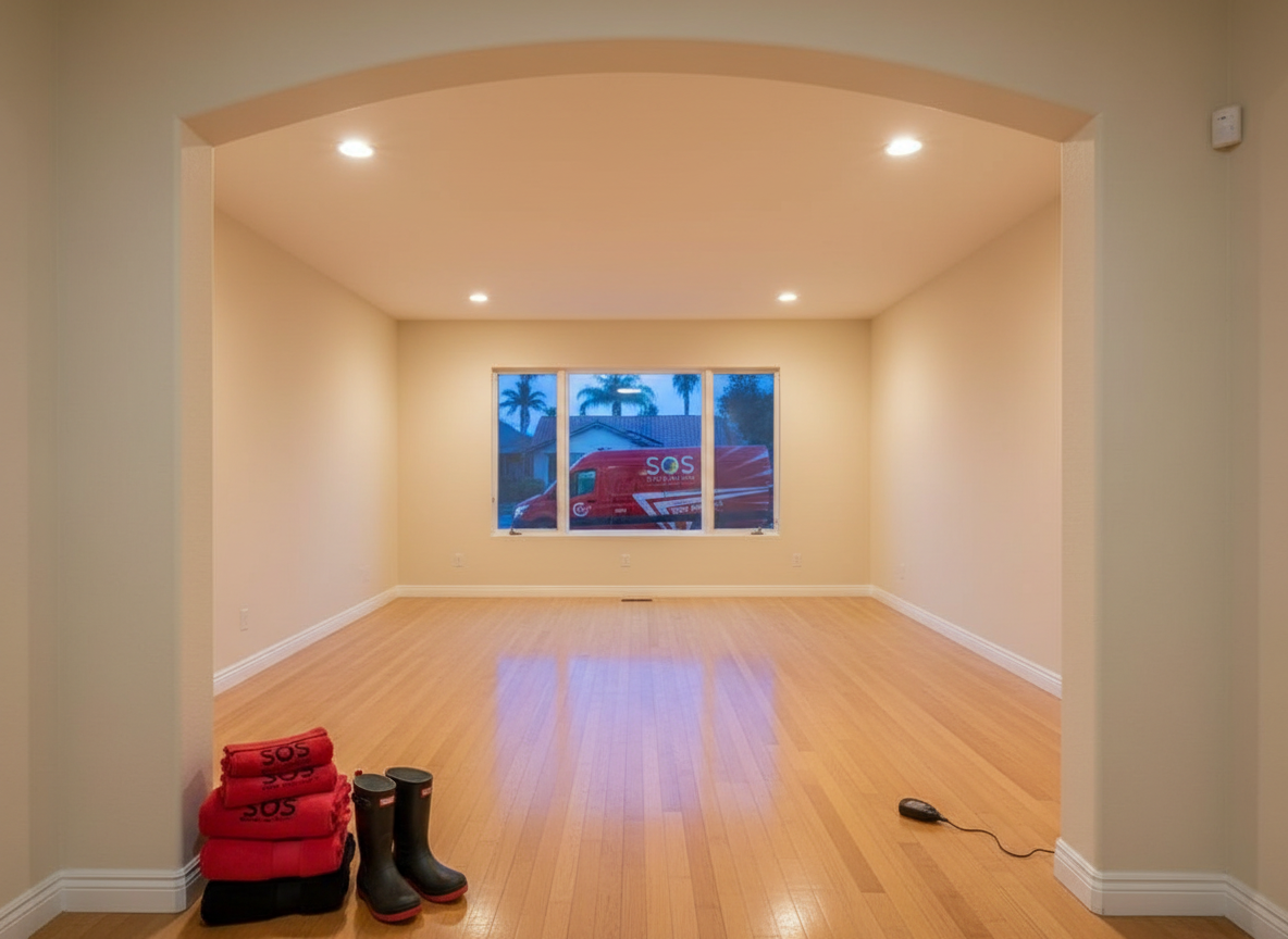 Water extraction and flood cleanup