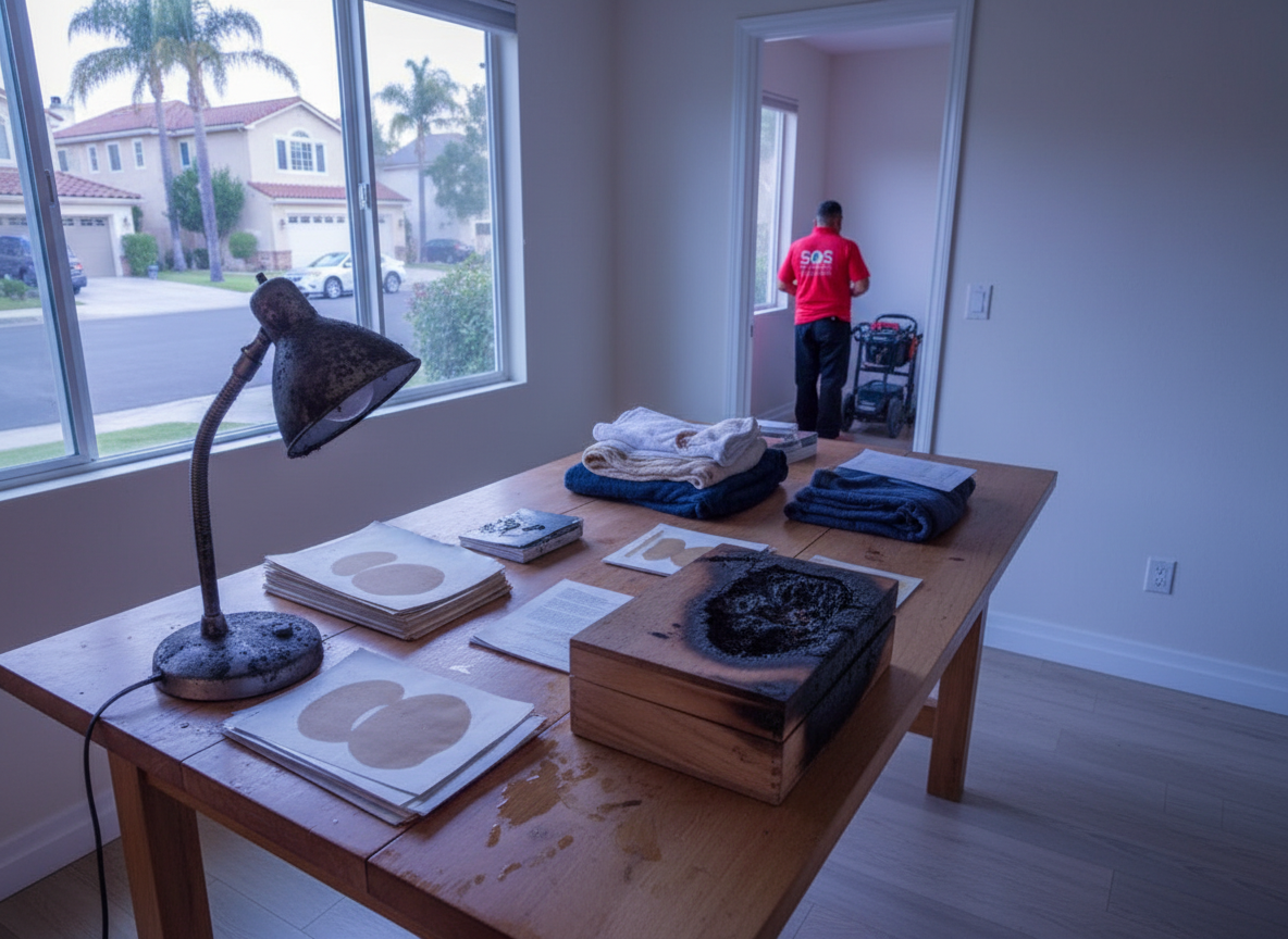 What contents cleaning and restoration involves