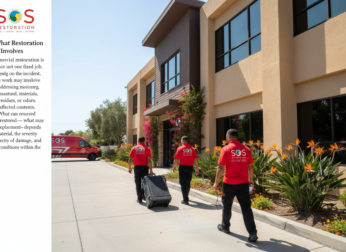 What Commercial Restoration Involves