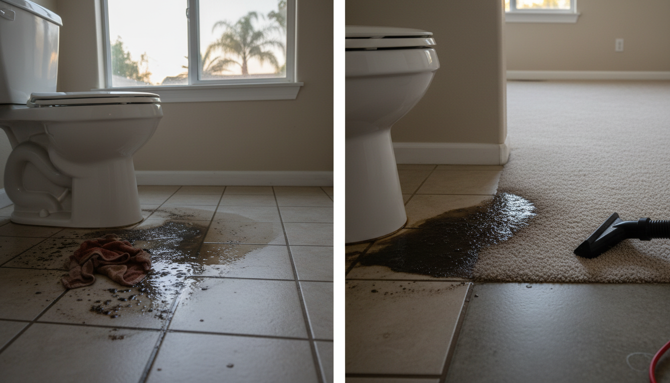 Sewage Cleanup in Orange County
